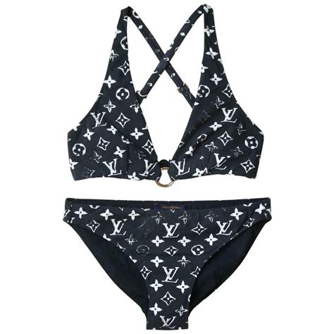 louis vuitton print bikini|Women's Designer Swimwear, Luxury Swimsuits .